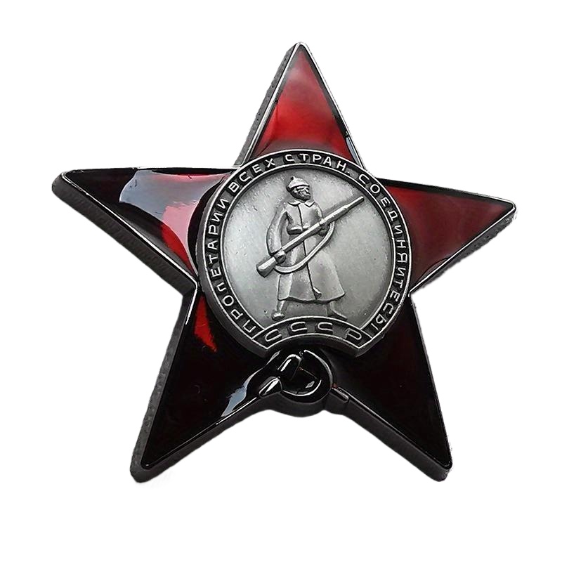 Vintage Collectible Pins - 1Pc Red Star Badge Lapel Pins