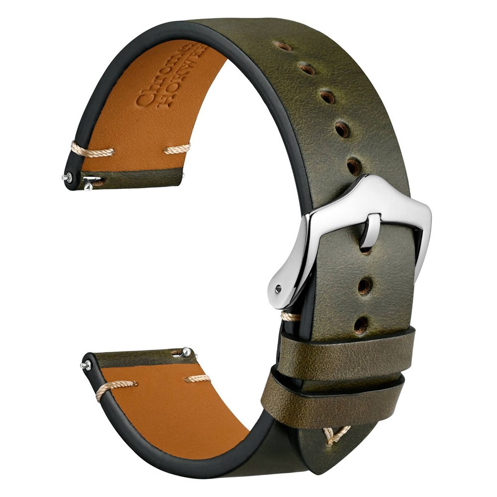 Vintage Collectible Pins - WOCCI Oil Wax Leather Watch Straps