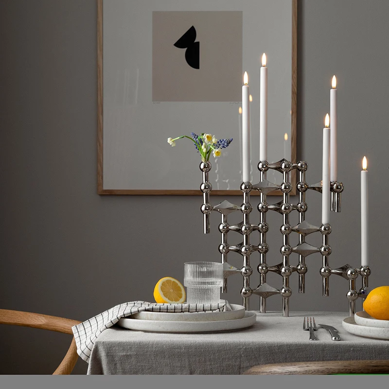 Danish Metal Candle Holder Mol - Collectible Vintage Matches 评论和价格