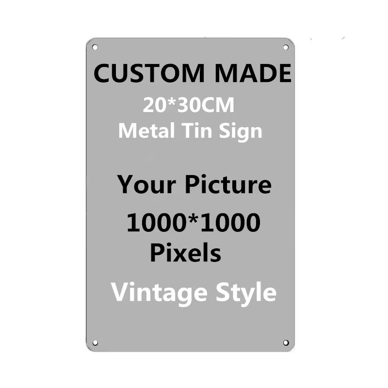 Personalized Custom Metal Tin  - Vintage Collectible Plates 评论和价格