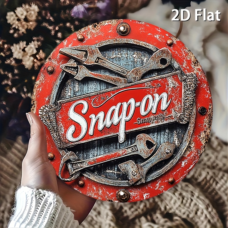 2D Flat 1pc Vintage Metal Sign - Vintage Collectible Plates 评论和价格