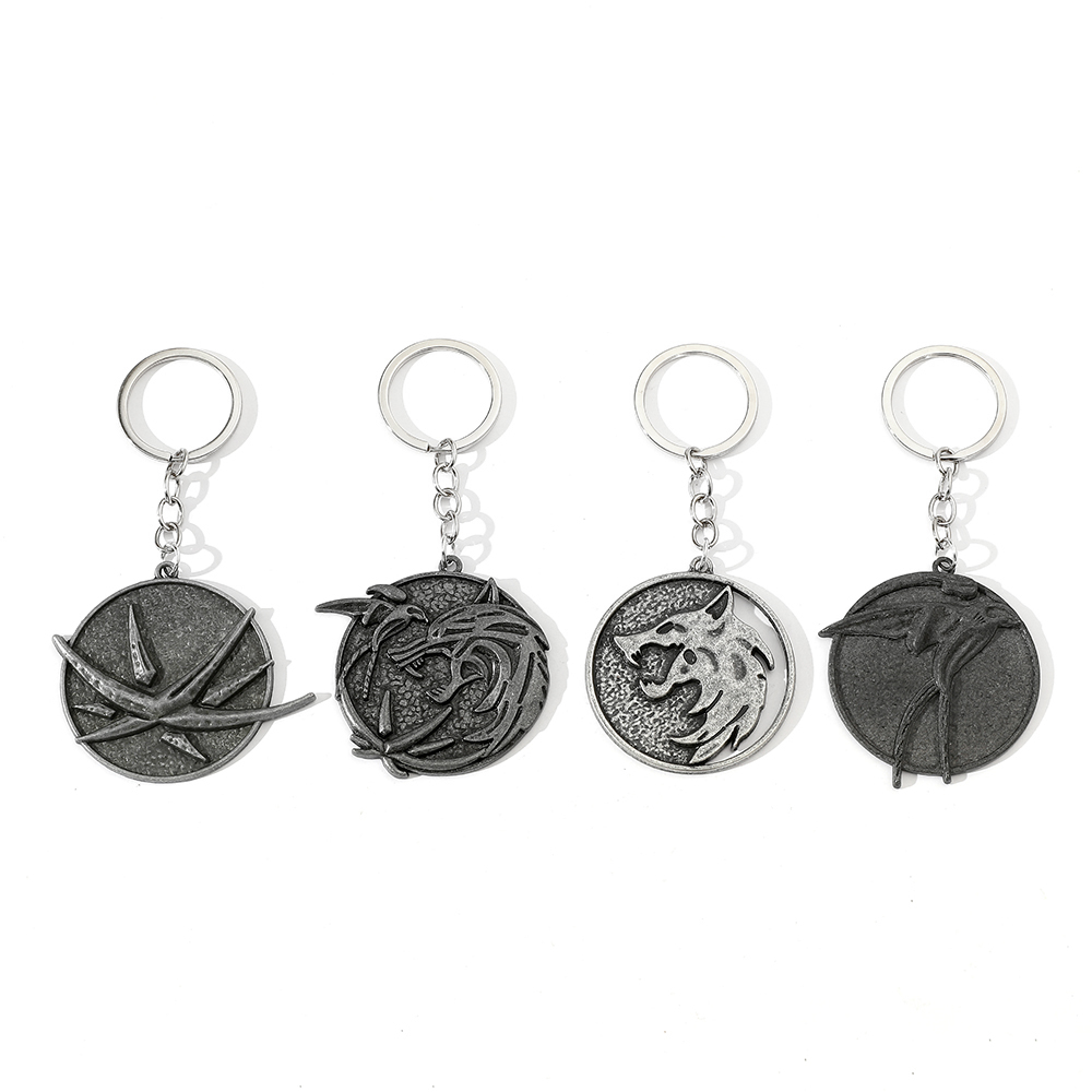 Vintage Wolf Head Keychain Gam - Vintage Item 评论和价格