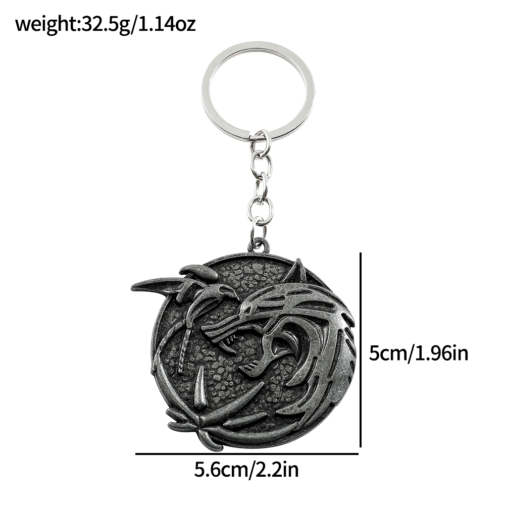 Vintage Wolf Head Keychain Gam - Vintage Item 评论和价格