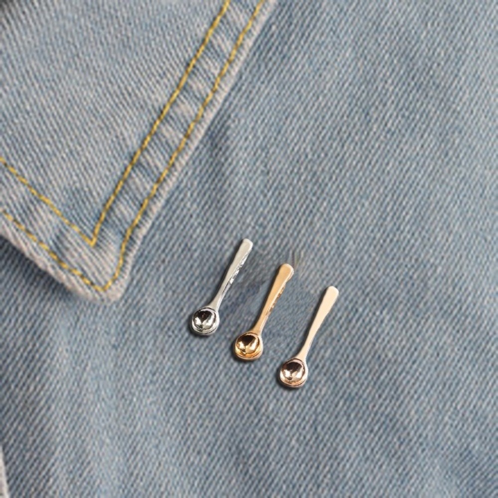 New Cute Design Spoon Brooch C - Vintage Collectible Spoons 评论和价格