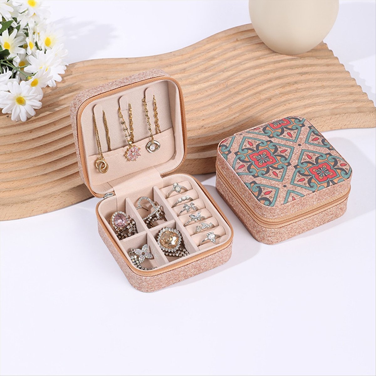 [N84R] 4PCS Vintage Cork Jewel - Vintage Necklace 评论和价格