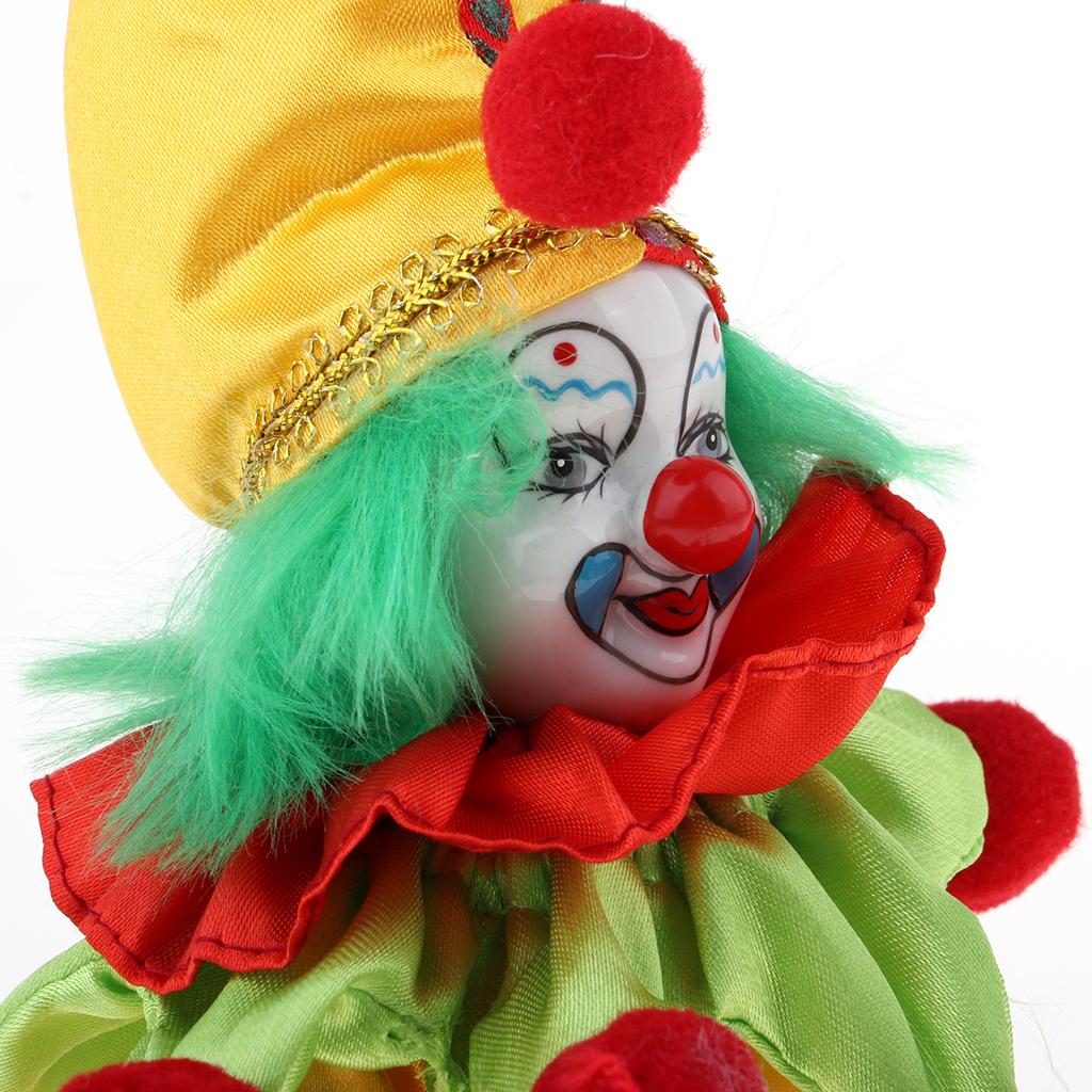 Clown Dolls Porcelain Handcraf - Vintage Collectible Clowns 评论和价格