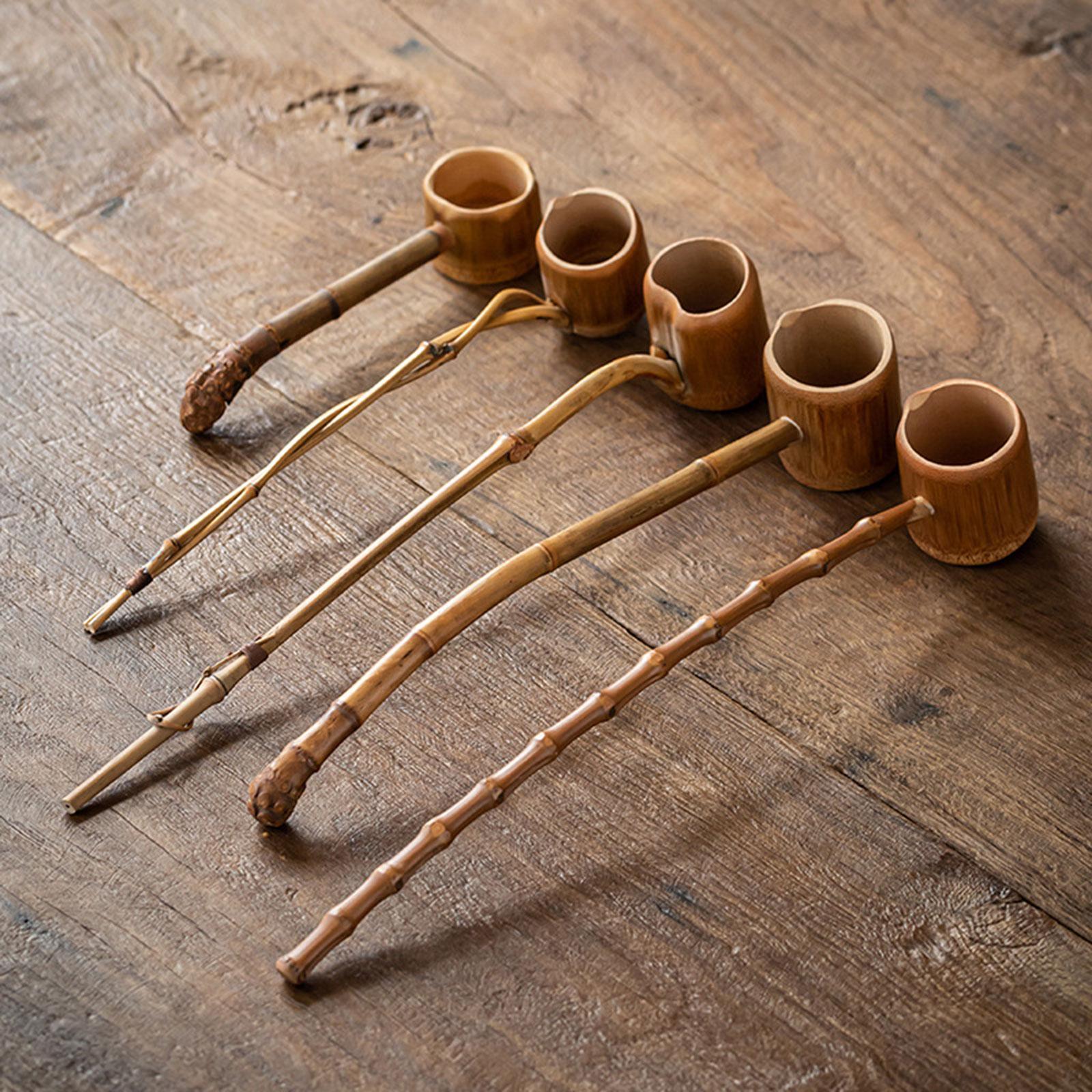 Bamboo Water Ladle Collectible - Vintage Collectible Spoons 评论和价格
