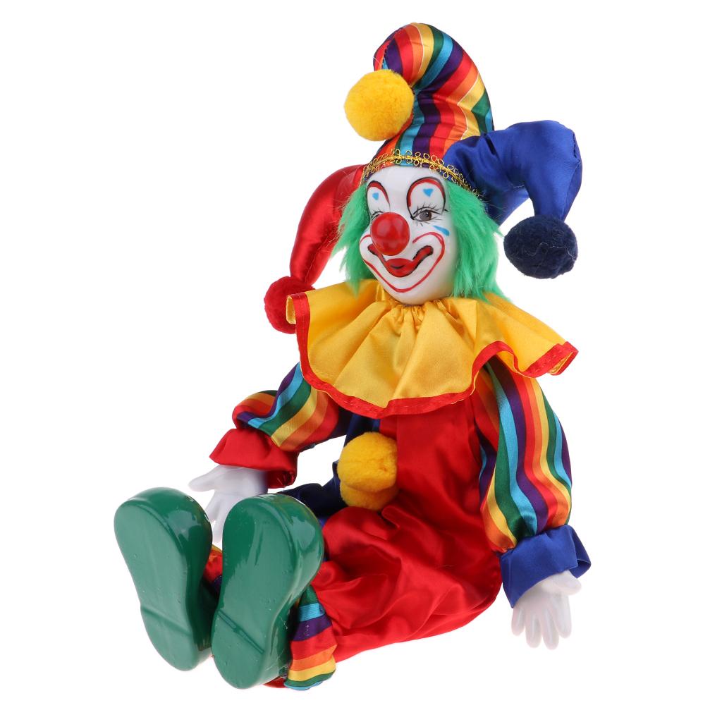 Handmade Porcelain Clown Dolls - Vintage Collectible Clowns 评论和价格