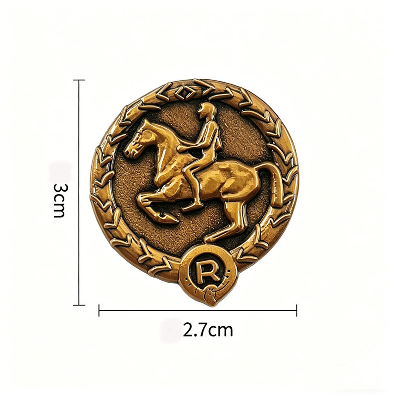 German Young Horseman Badge Ge - Vintage Collectible Pins 评论和价格