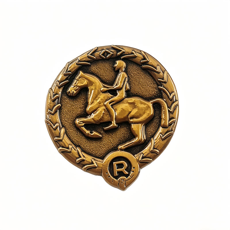 German Young Horseman Badge Ge - Vintage Collectible Pins 评论和价格