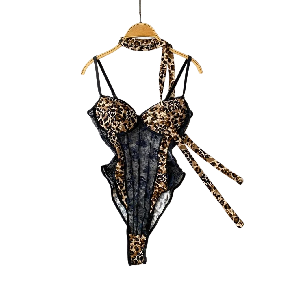 Women Hotsweet V-neck Leopard  - Vintage Necklace 评论和价格