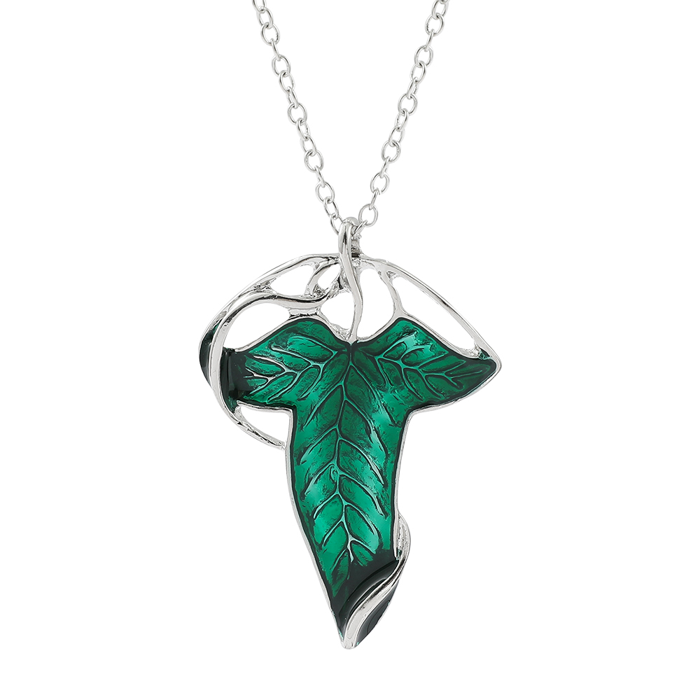 Vintage Green Leaf Pendant Nec - Vintage Item 评论和价格