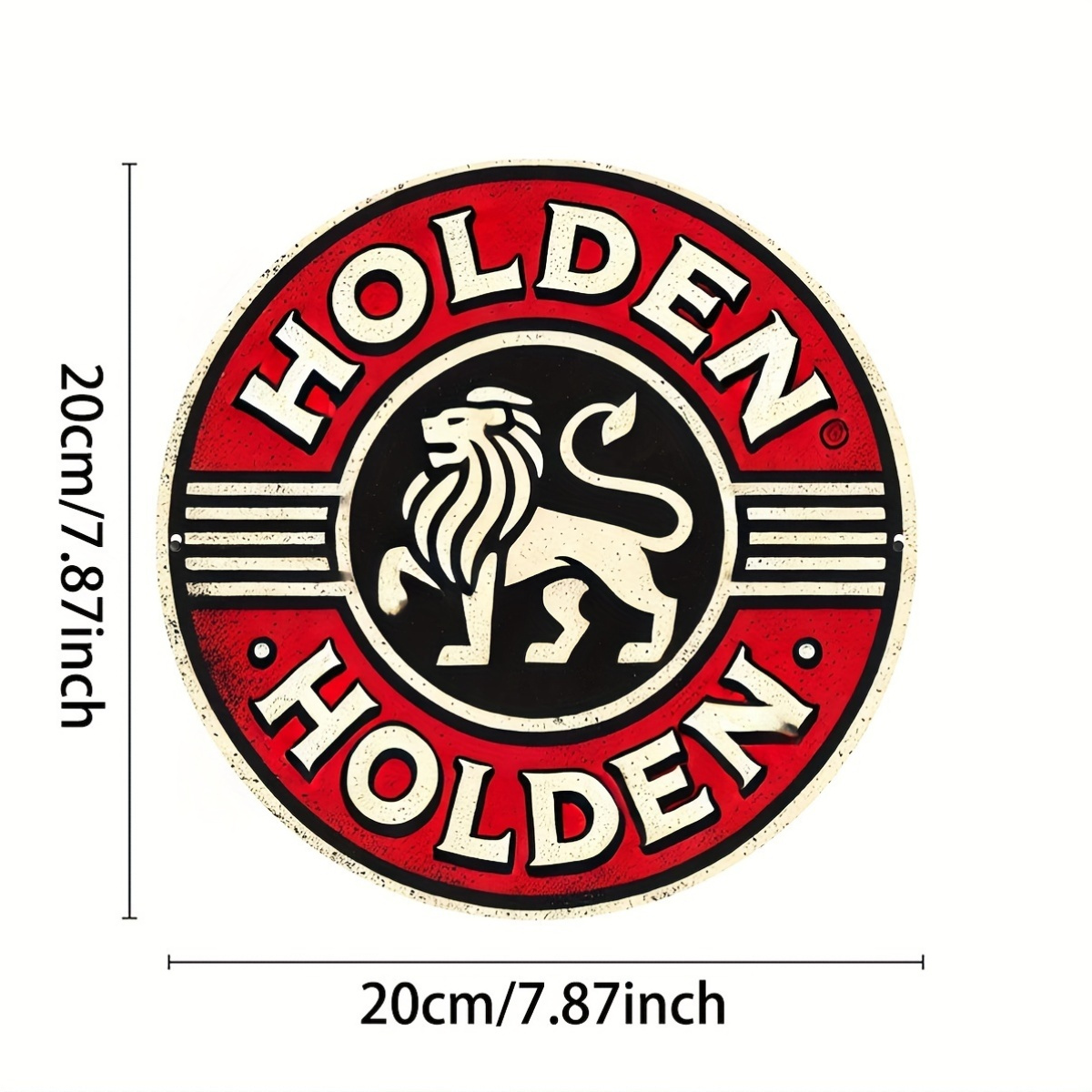 HOLDEN Vintage Metal Wall Art  - Vintage Collectible Plates 评论和价格