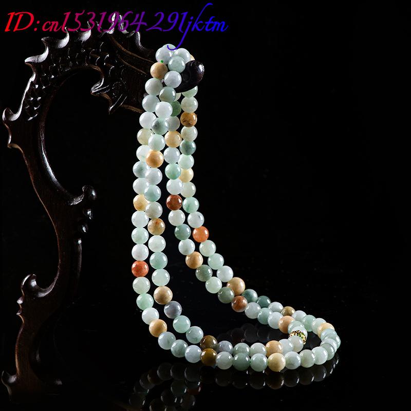 Burmese Jadeite Beads Bracelet - Vintage Necklace 评论和价格