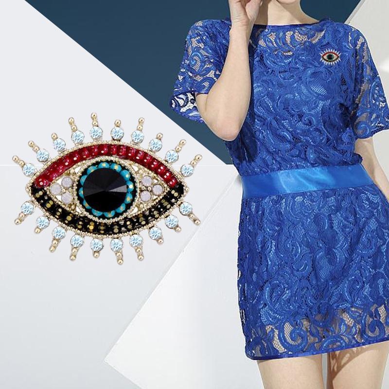 New Evil Eye Badges Cosplay An - Vintage Collectible Pins 评论和价格