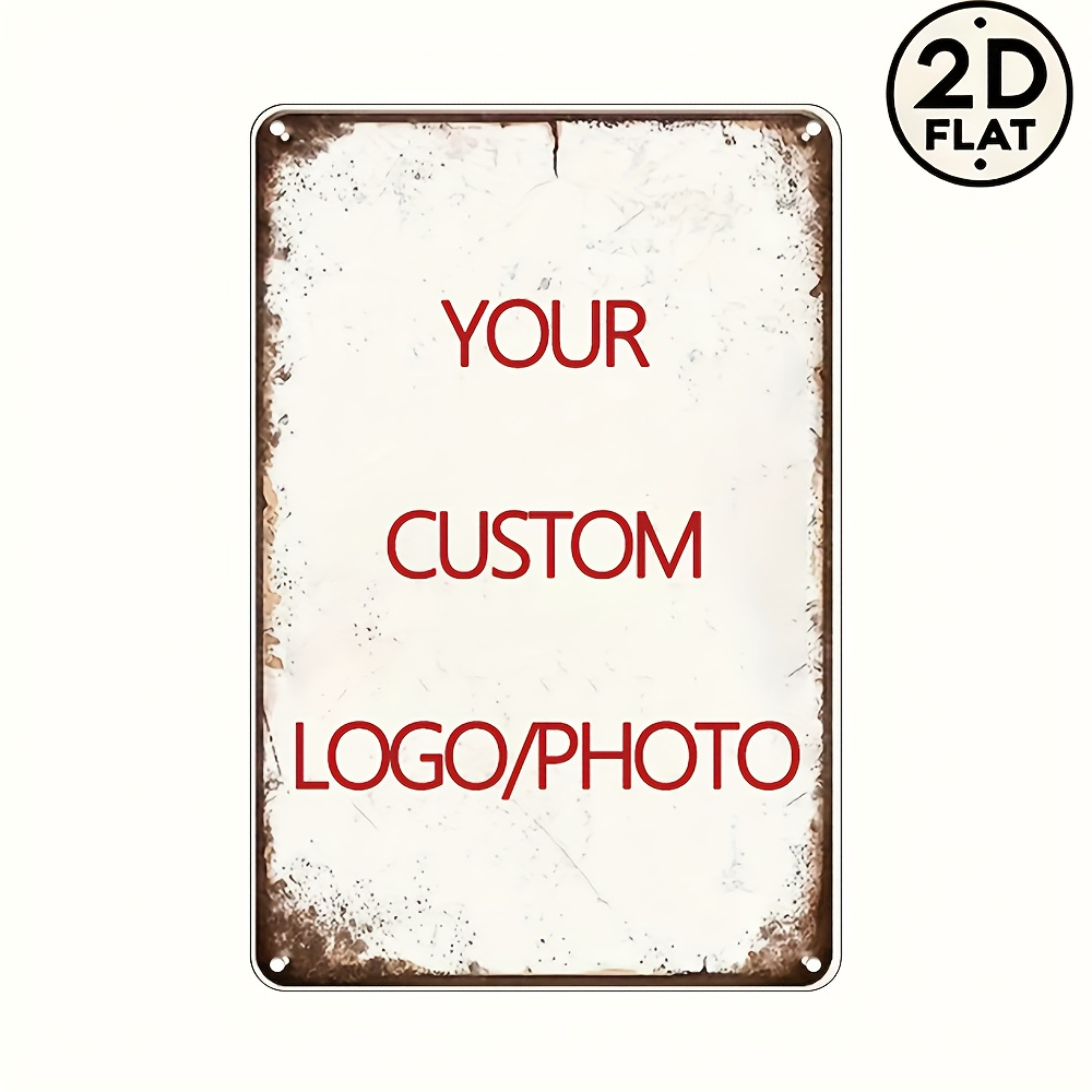 Custom Metal Tin Sign Personal - Vintage Collectible Plates 评论和价格