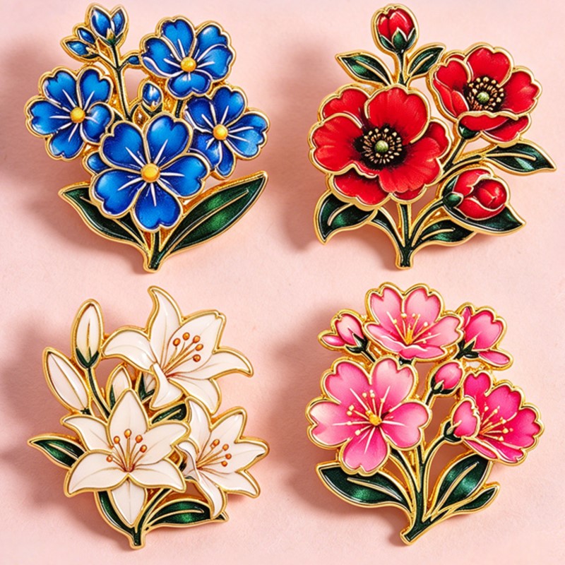 Cute Vintage Colorful Floral E - Vintage Item 评论和价格