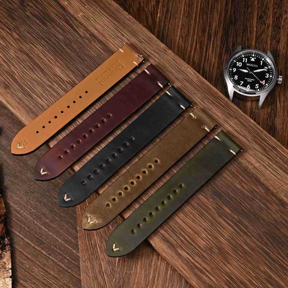 WOCCI Oil Wax Leather Watch St - Vintage Collectible Pins 评论和价格